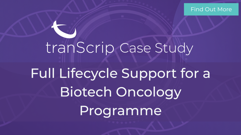 Full Lifecycle Support for a Biotech Oncology Programme